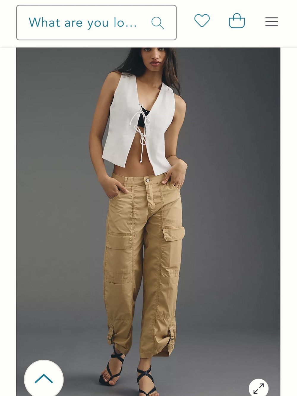 Anthropologie Sanctuary Cali Cargo Pants - True Khaki
